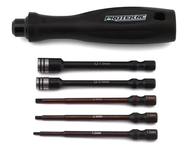 ProTek RC "TruTorque" 5-Piece 1/4" Drive Hex & Nut Driver Set PTK-8462