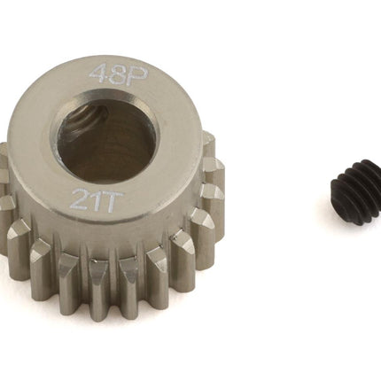 ProTek RC 48P Lightweight Hard Anodized Aluminum Pinion Gear (5mm Bore) – 20T to 40T