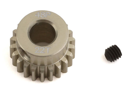 ProTek RC 48P Lightweight Hard Anodized Aluminum Pinion Gear (5mm Bore) – 20T to 40T