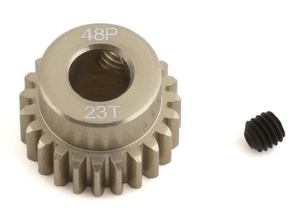 ProTek RC 48P Lightweight Hard Anodized Aluminum Pinion Gear (5mm Bore) – 20T to 40T