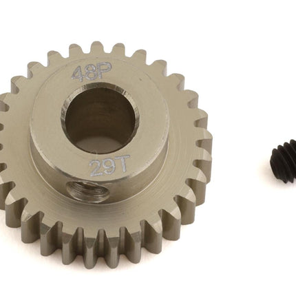 ProTek RC 48P Lightweight Hard Anodized Aluminum Pinion Gear (5mm Bore) – 20T to 40T