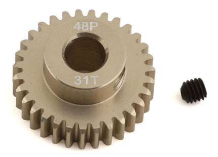 ProTek RC 48P Lightweight Hard Anodized Aluminum Pinion Gear (5mm Bore) – 20T to 40T