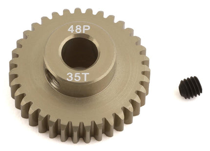 ProTek RC 48P Lightweight Hard Anodized Aluminum Pinion Gear (5mm Bore) – 20T to 40T