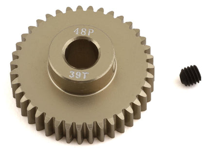 ProTek RC 48P Lightweight Hard Anodized Aluminum Pinion Gear (5mm Bore) – 20T to 40T