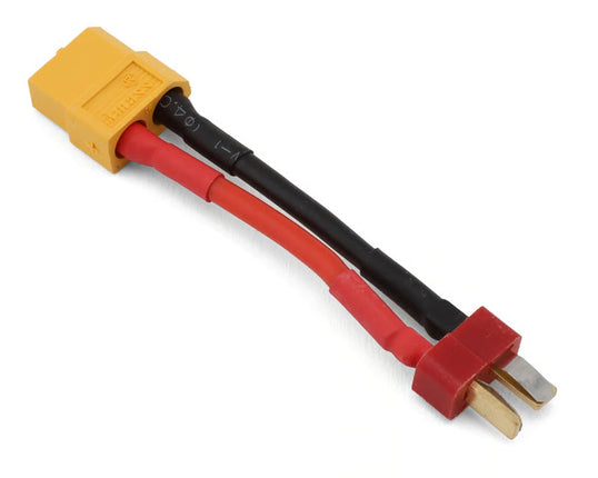 Samix XT60 Female to T-Style Male Connector Adapter (50mm) (14AWG) (SAMXT60F-CTM-50)