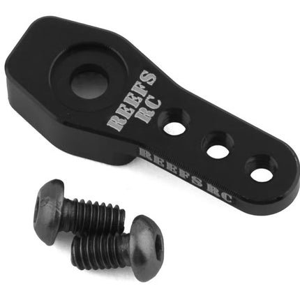 Reefs RC Shorty Micro Servo Horn (Black) (25T) (SEHREEFS131)
