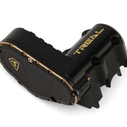 Treal Hobby Axial SCX30 Brass Transmission Case – Black (28g) – TLHTSCX30-49