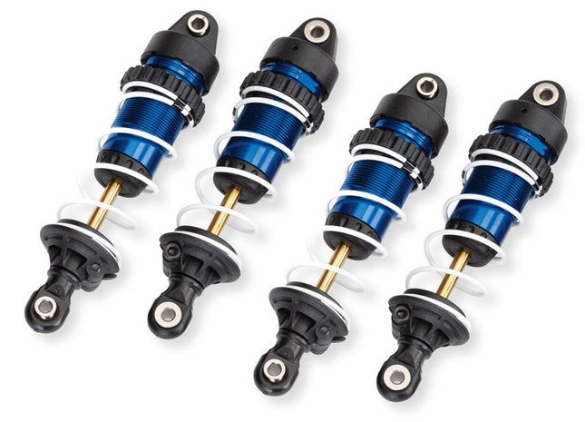 Traxxas Mini Maxx® GTR PTFE Aluminum Long Shocks (Gray / Orange / Blue / Green / Red) – 10765