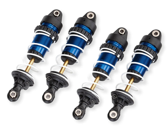 Traxxas Mini Maxx® GTR PTFE Aluminum Long Shocks (Gray / Orange / Blue / Green / Red) – 10765