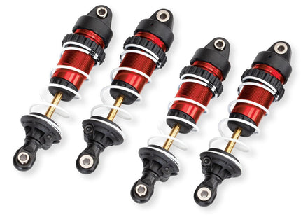 Traxxas Mini Maxx® GTR PTFE Aluminum Long Shocks (Gray / Orange / Blue / Green / Red) – 10765