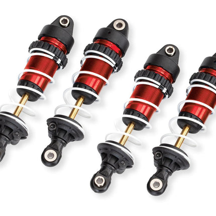 Traxxas Mini Maxx® GTR PTFE Aluminum Long Shocks (Gray / Orange / Blue / Green / Red) – 10765