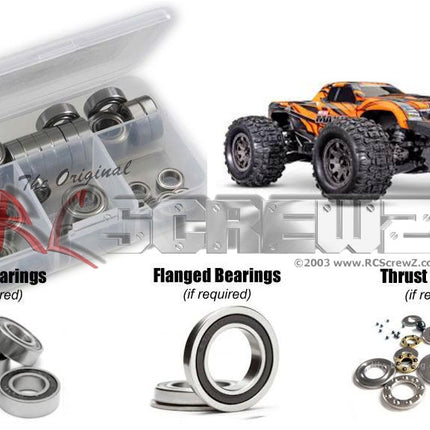 RC Screwz Stainless Steel / Rubber Shielded Bearing Kit for Traxxas® Mini Maxx® 2S – RCZTRA138R