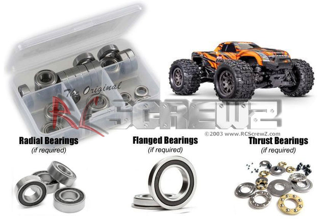 RC Screwz Stainless Steel / Rubber Shielded Bearing Kit for Traxxas® Mini Maxx® 2S – RCZTRA138R