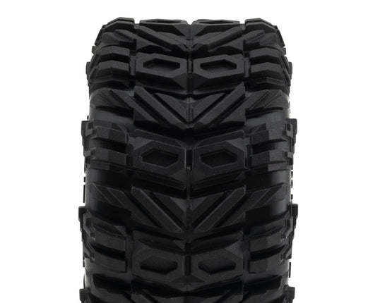UpGrade RC Low-Pro BELTED Dirt Claw 2.8" Pre-Mounted All-Terrain Tires w/5-Star Wheels (2) (17mm/14mm/12mm Hex) UPG-10004