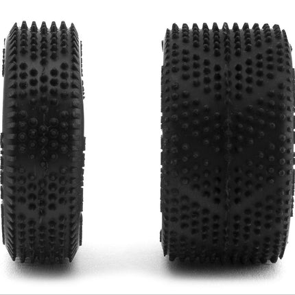 UpGrade RC Micro Spiker Pre-Mounted Front & Rear Carpet Tires for Losi Micro-B (White) UPG-10011