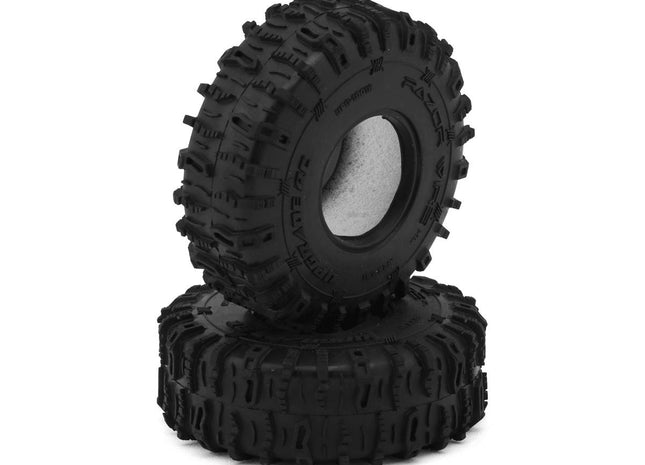 UpGrade RC Micro Razor Wire XL 1.0" Class 2 Micro Crawler Tires (2) (64mm OD) (Super Soft)  Part #: UPG-10018