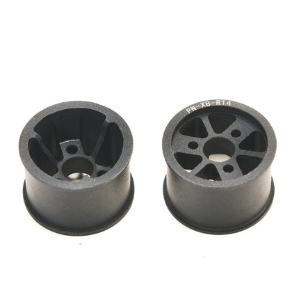 PN Racing Machine Cut Nylon 14x20mm Flanged Rear Wheel (R14 Offset) for Xbility One – XB11B14