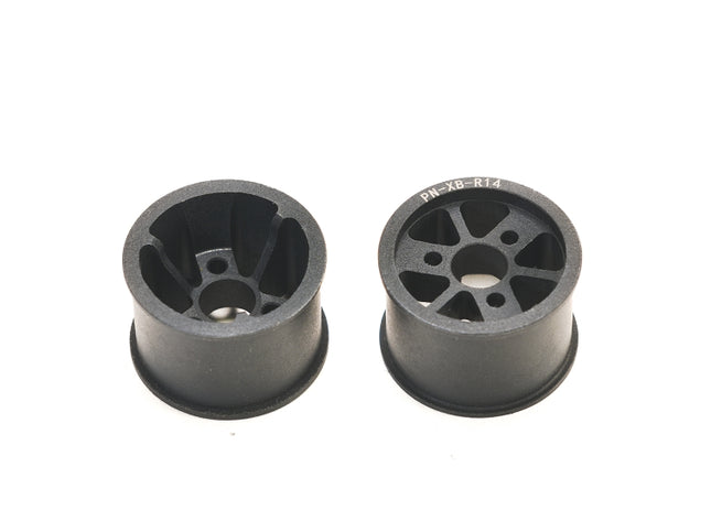PN Racing Machine Cut Nylon 14x20mm Flanged Rear Wheel (R14 Offset) for Xbility One – XB11B14