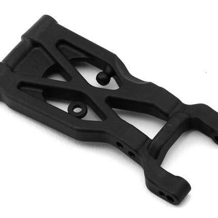 XRAY XB4 2025 Composite Rear Lower Left Suspension Arm (3-Hole) (Graphite) – 363124-G
