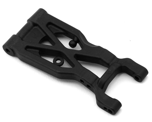 XRAY XB4 2025 Composite Rear Lower Left Suspension Arm (3-Hole) (Graphite) – 363124-G