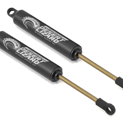 Yeah Racing Aluminum Desert Lizard Two-Stage Internal Spring Shocks (Black) (2) — 120mm  Part #: YEA-DDL-120BK