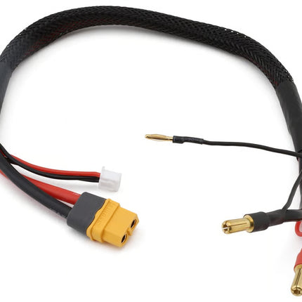 Yeah Racing 2S LiPo XT60 Charge Lead (Female XT60 to 5mm Bullets) w/3-Pin JST-XH Balance Plug (YEA-WPT-0151)