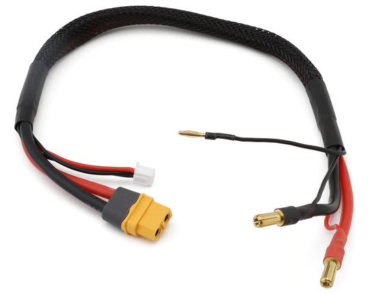 Yeah Racing 2S LiPo XT60 Charge Lead (Female XT60 to 5mm Bullets) w/3-Pin JST-XH Balance Plug (YEA-WPT-0151)