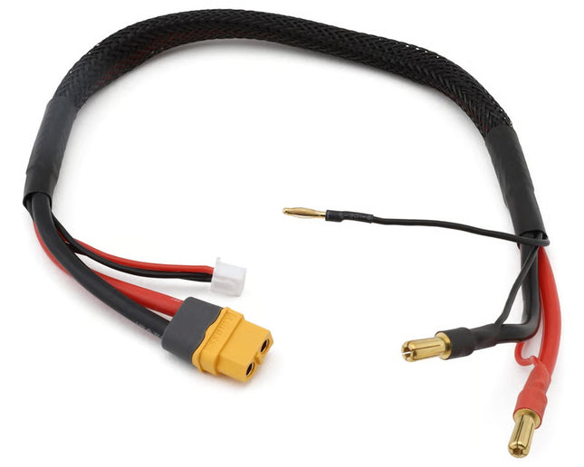 Yeah Racing 2S LiPo XT60 Charge Lead (Female XT60 to 5mm Bullets) w/3-Pin JST-XH Balance Plug (YEA-WPT-0151)