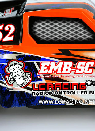 LC Racing L6241 1/14 Polycarbonate Short Course Truck Body (Pre-painted)