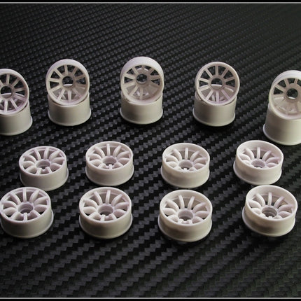 PN Racing Mini-Z 2WD Machine Cut 10 Spoke Rear Wheel R14mm