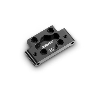 XRAY XB2 26° Aluminum Front Lower Arm Mount