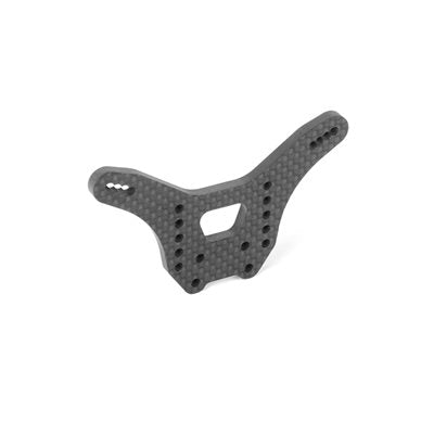 XRAY XB2 2021 4.0mm Graphite LCG Rear Shock Tower (4-Holes)