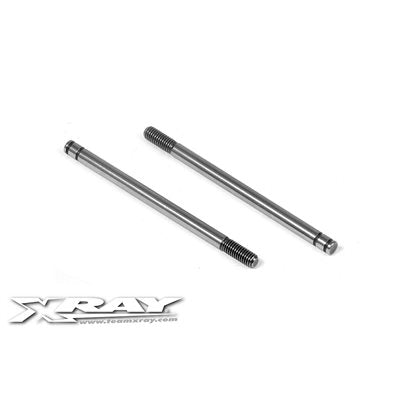XRAY Rear Hardened Shock Shaft (2)