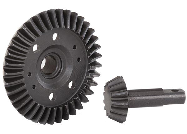Traxxas Spiral Cut Differential Ring & Pinion Gear Set (Front) 5379R