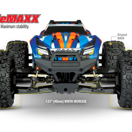 Traxxas Maxx WideMaxx 1/10 Brushless RTR 4WD Monster Truck w/TQi 2.4GHz Radio & TSM