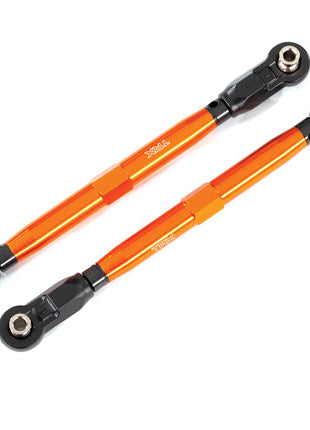 TRAXXAS TOE LINKS, FRONT - ORANGE