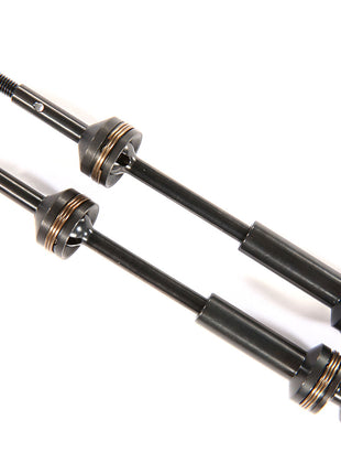 Traxxas Rear Steel-Spline Constant-Velocity Driveshafts (2) (Complete Assembly)