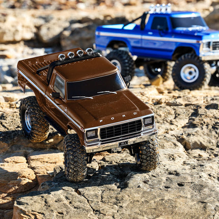 Traxxas TRX-4® High Trail Edition 1/10 RC Crawler w/ 1979 Ford F-150 Ranger XLT Body [92046-4]
