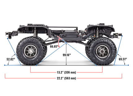 Traxxas TRX-4 1/10 Trail Crawler Truck w/'79 Chevrolet K10 Truck Body w/TQi 2.4GHz Radio