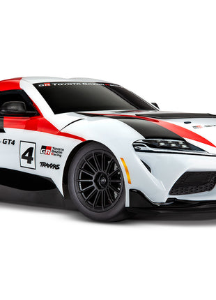Traxxas 4-Tec 3.0 1/10 RTR Touring Car w/Toyota GR Supra GT4 Body (White) & TQ 2.4GHz Radio System
