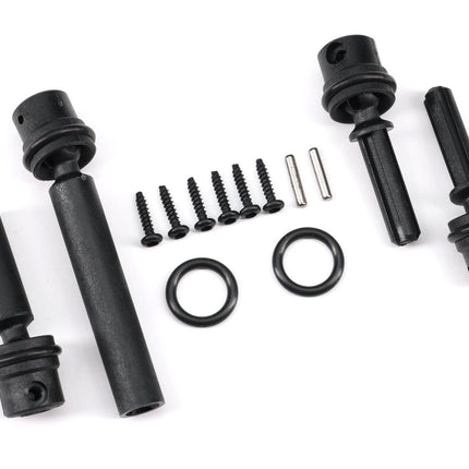 Traxxas TRX-4M Center Driveshafts (Assembled, Front & Rear) – 9755