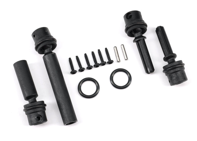 Traxxas TRX-4M Center Driveshafts (Assembled, Front & Rear) – 9755