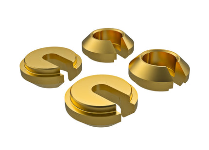 Traxxas TRX-4M Brass Lower Shock Retainer (4) – 9761A