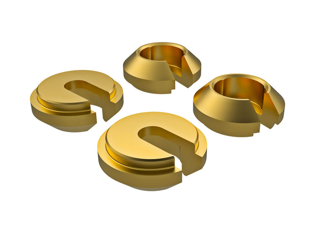 Traxxas TRX-4M Brass Lower Shock Retainer (4) – 9761A
