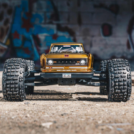 Arrma Outcast 4S V2 BLX Brushless RTR 1/10 Stunt Truck (Red or Gunmetal) w/ SLT3 2.4GHz Radio & Smart ESC (ARA4410V2)