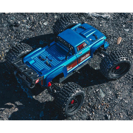 Arrma Outcast 4S V2 BLX Brushless RTR 1/10 Stunt Truck (Red or Gunmetal) w/ SLT3 2.4GHz Radio & Smart ESC (ARA4410V2)