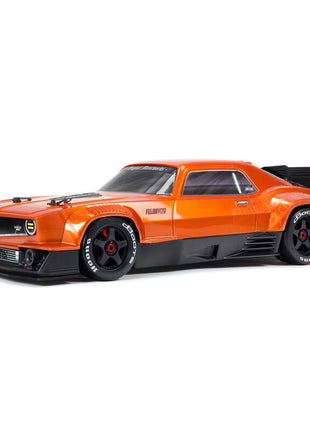 Arrma Felony 6S BLX Brushless 1/7 RTR Electric 4WD Street Bash Muscle Car (Orange) w/DX3 2.4GHz Radio, Smart ESC & AVC