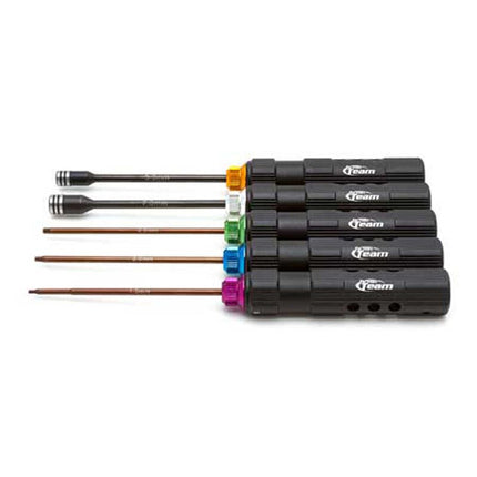 Team Associated Factory Team Metric Hex/Nut Driver Tool Set (5-Piece)  SKU: 1519