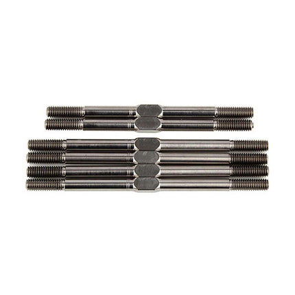 Team Associated Factory Team RC10T6.2/SC6.2 3.5mm Titanium Turnbuckle Set (6)