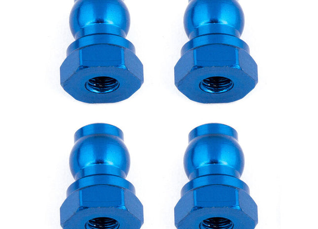 Team Associated 10mm Blue Aluminum Shock Bushings (4) – Part 91815